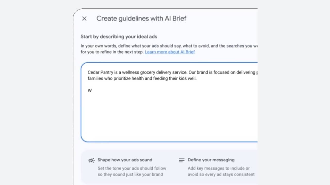 AI Brief jako instrukce pro AI