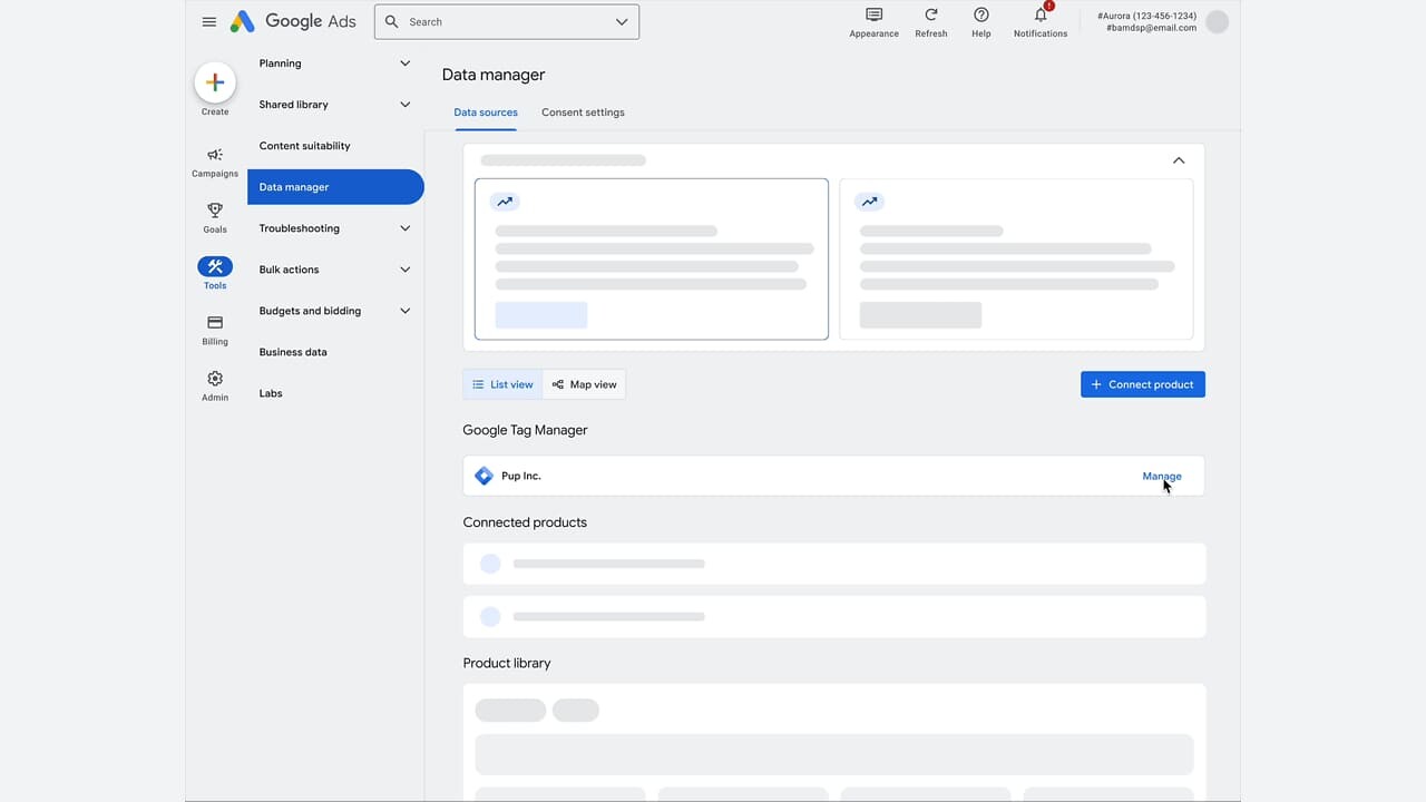 Google Tag Manager přímo v Google Ads