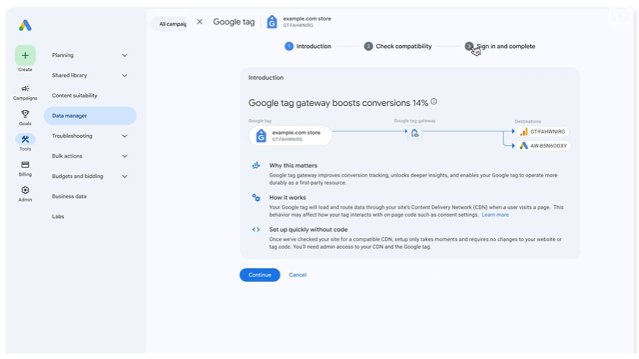 Nové funkce v Data Manageru
