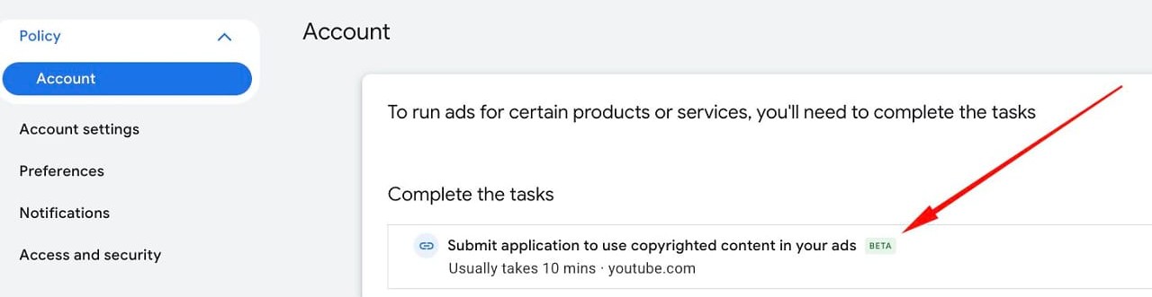 Google Ads přidal certifikaci pro autorská práva