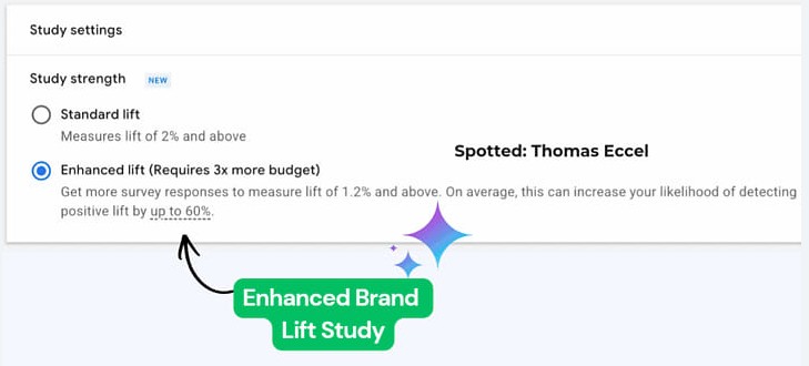 Google Ads spouští Enhanced Brand Lift Study