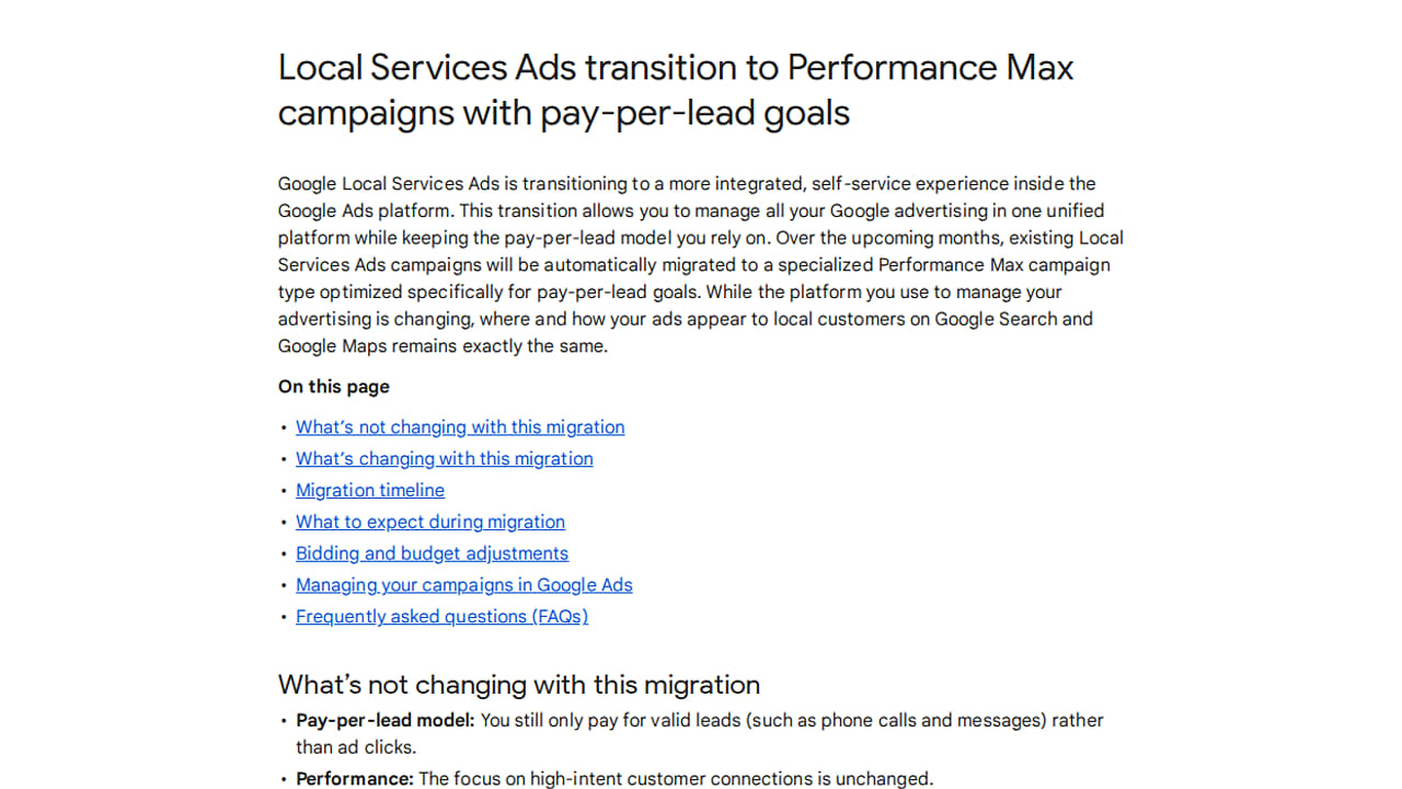 Local Services Ads přechází do rozhraní Google Ads